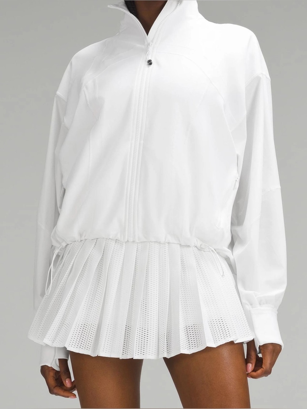 Lululemon Define Relaxed-Fit Jacket Luon White Size 10 NWT